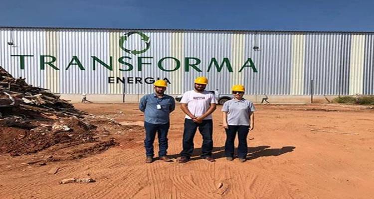 VISITA TÉCNICA NA TRANSFORMA ENERGIA VISITA TÉCNICA NA TRANSFORMA ENERGIA