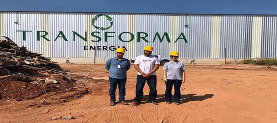 VISITA TÉCNICA NA TRANSFORMA ENERGIA VISITA TÉCNICA NA TRANSFORMA ENERGIA