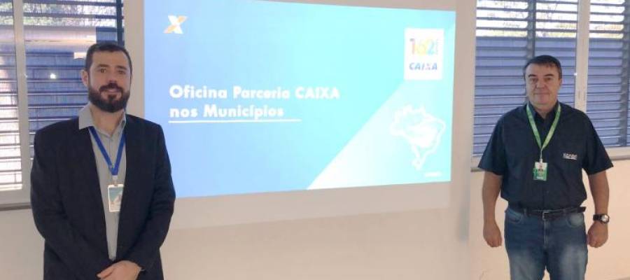 Caixa Econômica Federal realiza oficina para gestores de convênios municipais do CIVAP Caixa Econômica Federal realiza oficina para gestores de convênios municipais do CIVAP