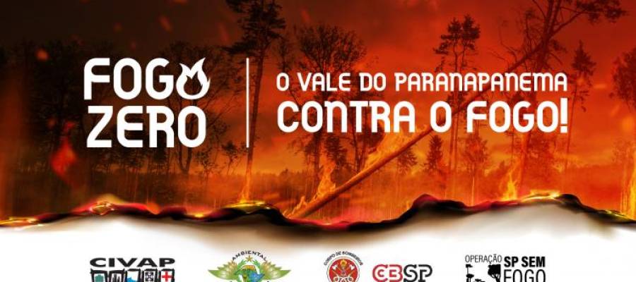 CIVAP lança campanha de combate a incêndios "Fogo Zero” CIVAP lança campanha de combate a incêndios "Fogo Zero”