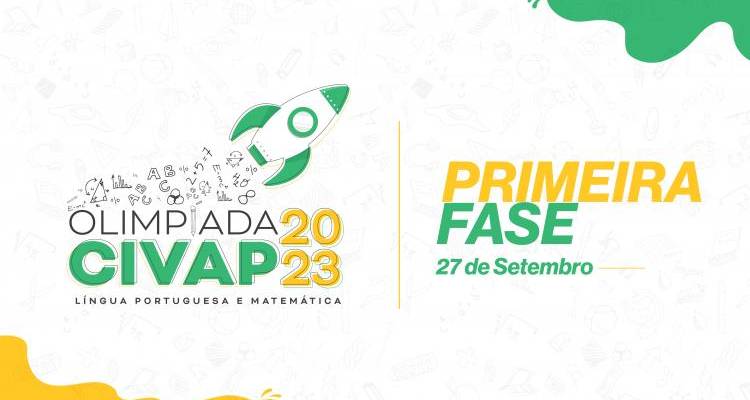 Olimpíada CIVAP de Língua Portuguesa e Matemática: + de 4 mil alunos confirmados na edição 2023 Olimpíada CIVAP de Língua Portuguesa e Matemática: + de 4 mil alunos confirmados na edição 2023