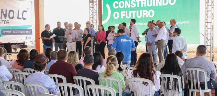 Usina de Geração de Energia: Ato oficial marca o início das obras em Palmital/SP Usina de Geração de Energia: Ato oficial marca o início das obras em Palmital/SP