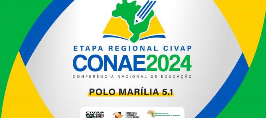 CIVAP realizará Etapa Regional da Conferência Nacional de Educação 2024 CIVAP realizará Etapa Regional da Conferência Nacional de Educação 2024