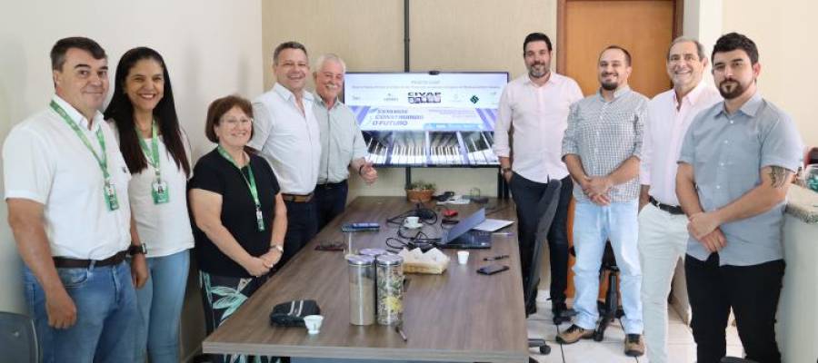 CIVAP acompanha andamento da instalação da Usina de Geração de Energia com RSU, em Palmital CIVAP acompanha andamento da instalação da Usina de Geração de Energia com RSU, em Palmital