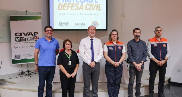 CIVAP realiza Reunião Técnica de Proteção e Defesa Civil e lança Plano de Ação Regional CIVAP realiza Reunião Técnica de Proteção e Defesa Civil e lança Plano de Ação Regional