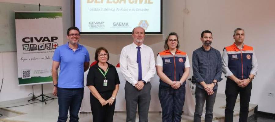 CIVAP realiza Reunião Técnica de Proteção e Defesa Civil e lança Plano de Ação Regional CIVAP realiza Reunião Técnica de Proteção e Defesa Civil e lança Plano de Ação Regional
