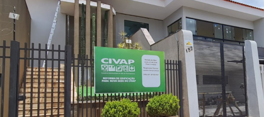 De casa nova: CIVAP avança na reforma de sua nova sede, em Assis/SP De casa nova: CIVAP avança na reforma de sua nova sede, em Assis/SP
