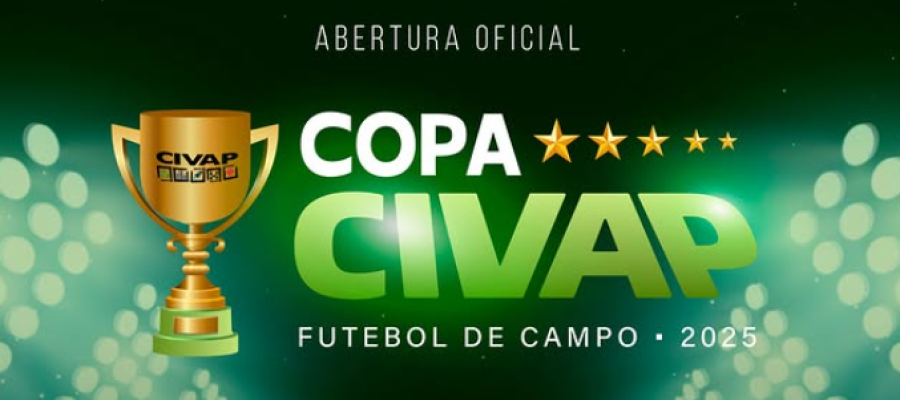 Copa CIVAP de Futebol de Campo 2025 tem abertura oficial neste sábado em Palmital Copa CIVAP de Futebol de Campo 2025 tem abertura oficial neste sábado em Palmital