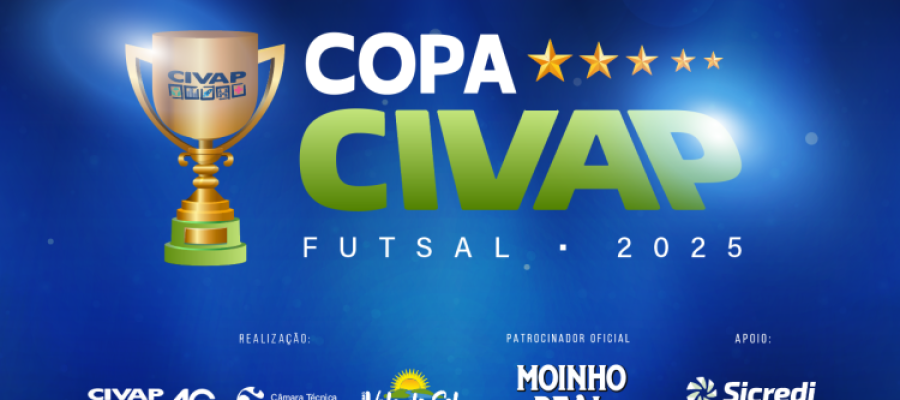 Copa CIVAP de Futsal 2025 tem rodadas decisivas nesta semana em Palmital e Martinópolis Copa CIVAP de Futsal 2025 tem rodadas decisivas nesta semana em Palmital e Martinópolis