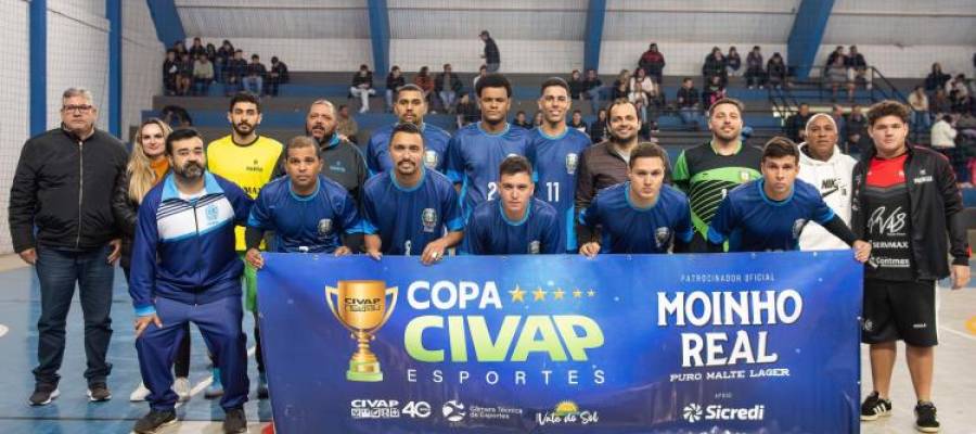 Grandes jogos e muita emoção marcam rodada da Copa CIVAP de Futsal 2025 em Palmital Grandes jogos e muita emoção marcam rodada da Copa CIVAP de Futsal 2025 em Palmital