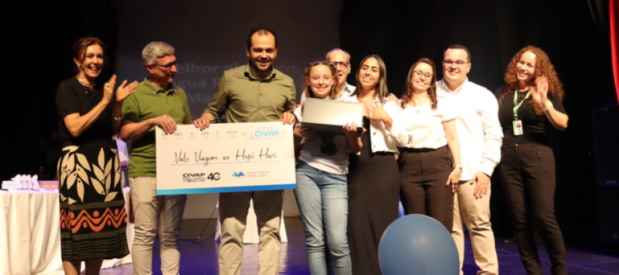 CIVAP realiza cerimônia de premiação da 4ª Olimpíada de Língua Portuguesa e Matemática CIVAP realiza cerimônia de premiação da 4ª Olimpíada de Língua Portuguesa e Matemática
