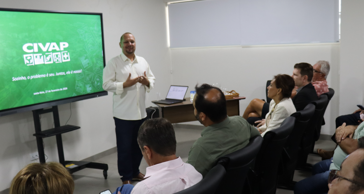 CIVAP articula reunião com representante do Ministério da Saúde para tratar de investimentos do Novo PAC e fortalecimento da saúde regional CIVAP articula reunião com representante do Ministério da Saúde para tratar de investimentos do Novo PAC e fortalecimento da saúde regional