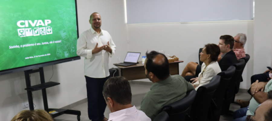 CIVAP articula reunião com representante do Ministério da Saúde para tratar de investimentos do Novo PAC e fortalecimento da saúde regional CIVAP articula reunião com representante do Ministério da Saúde para tratar de investimentos do Novo PAC e fortalecimento da saúde regional