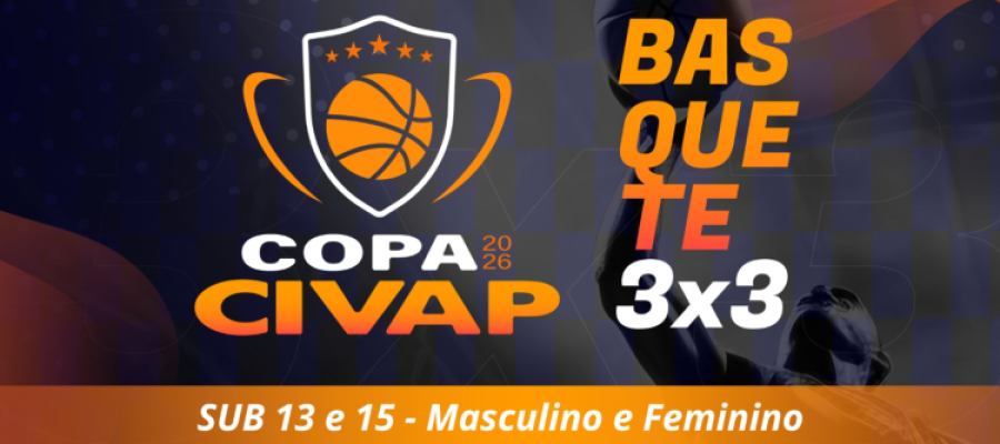 Ourinhos recebe neste sábado a Copa CIVAP de Basquete 3x3 Ourinhos recebe neste sábado a Copa CIVAP de Basquete 3x3