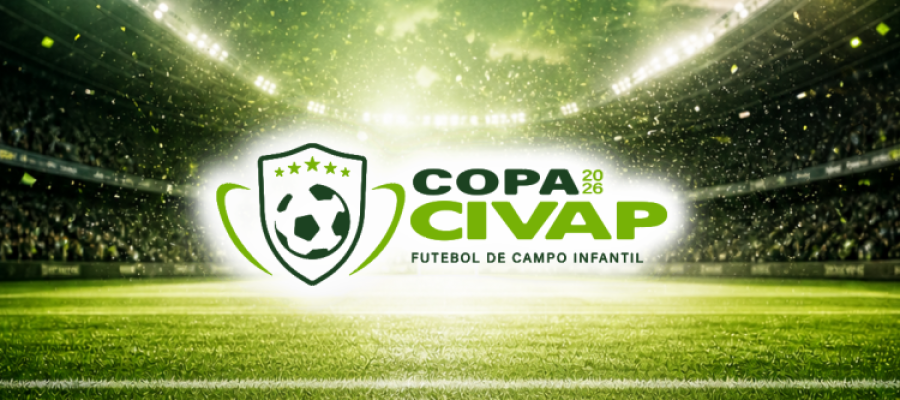 Copa CIVAP 2026 de Futebol Infantil tem início neste sábado com jogos em toda a região Copa CIVAP 2026 de Futebol Infantil tem início neste sábado com jogos em toda a região