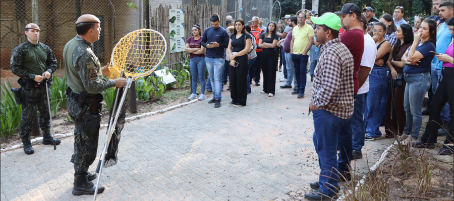 CIVAP promove segunda capacitação sobre Manejo de Fauna Silvestre para municípios da região CIVAP promove segunda capacitação sobre Manejo de Fauna Silvestre para municípios da região