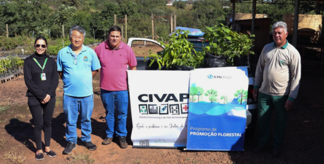 Arboriza CIVAP: Doação de Mudas Nativas Fortalece Reflorestamento na região do Vale do Paranapanema