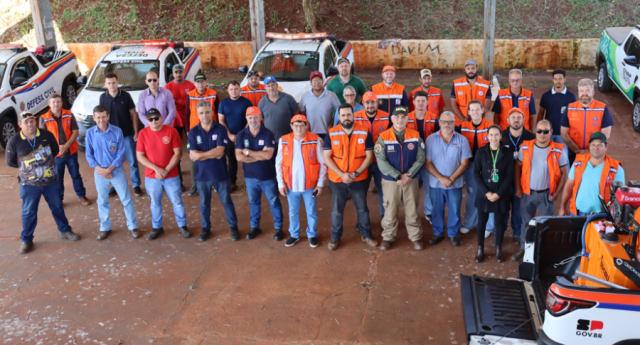 Em Chavantes: CIVAP promove capacitação para uso de equipamentos de combate a incêndio