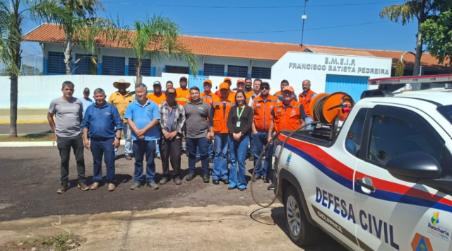 CIVAP realiza segunda entrega técnica de equipamentos de combate a incêndio florestal em Caiabu