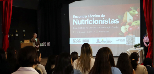 Encontro do CIVAP reúne municípios para compartilhar boas práticas na alimentação escolar