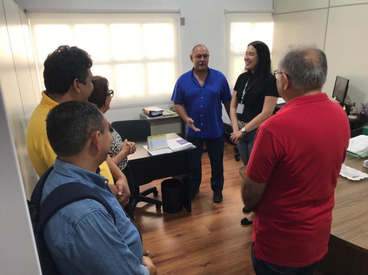 CIVAP RECEBE PREFEITO E ASSESSORES DE ITAPECURU MIRIM - MARANHÃO