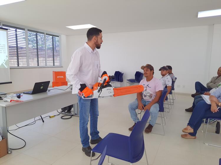 CIVAP realiza curso de Operação de Motosserra e Motopoda para 9 municípios