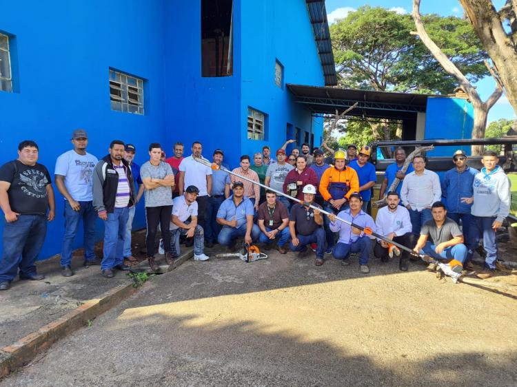 CIVAP realiza curso de Operação de Motosserra e Motopoda para 9 municípios